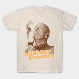 Aleister Crowley // Vintage Occult Paganism Fan Art T-Shirt